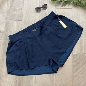 Summersalt Navy Silky Shorts Mini Length Size 22 New